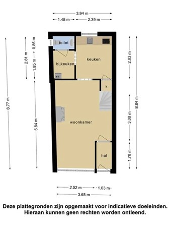 Floorplan - Lanen 43, 8861 CC Harlingen